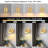 Cordless Rechargeable Battery Operated Swing Armed Wall Sconce With Remote Control Set Of 2 Gold-523988007