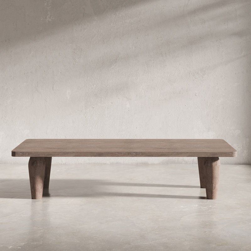 Solid Wood Coffee Table, Sand