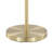 Tier 64" Contemporary Metal Floor Lamp In Metal With Linen Shade-1903560319