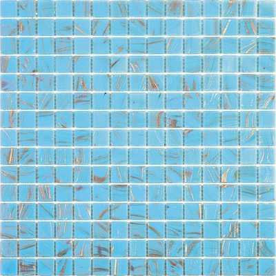 Carreau de mosaïque pour mur et plancher en verre 0,8 po x 0,8 po Celestial