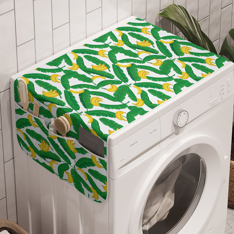 Machine à laver East Urban Home Nature, paquet de 2, 47 po x 18,5 po