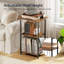 Manufactured Wood,Metal 75.5cm H Media Shelves