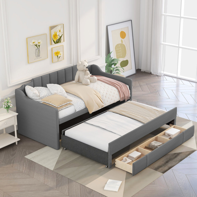 Lit plateforme avec lit gigogne Issay par Latitude Run®
