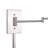 Simplicity Swing Arm Wall Sconce - Brushed Steel-28335695