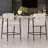 Atik Upholstered Counter Stool with Metal Frame-1122869010