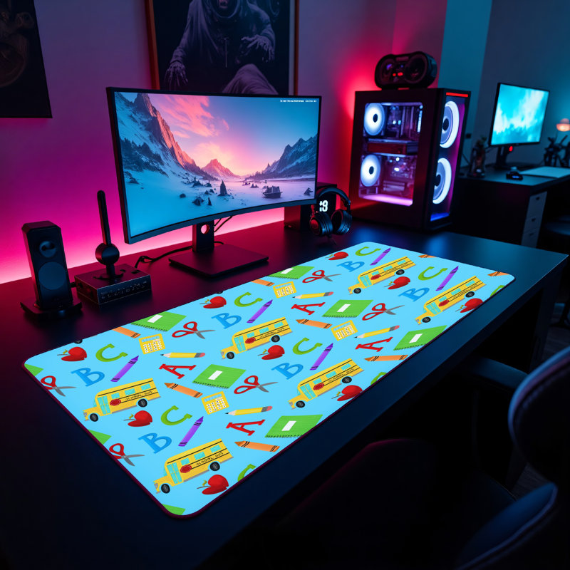 Polyester Desk Pad, 23.6x13.8