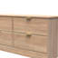 Chalene 115cm W 4 - Drawer Chest of Drawers-909096806