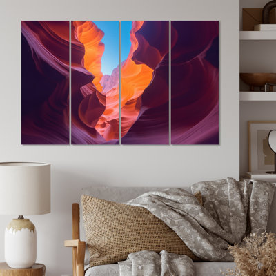 Upper Antelope Canyon I Landscape & Nature Wall Decor on Metal