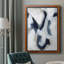 Indigo Imprint I, toile encadrée de qualité supérieure - prête à être accrochée-470044905-485914960
