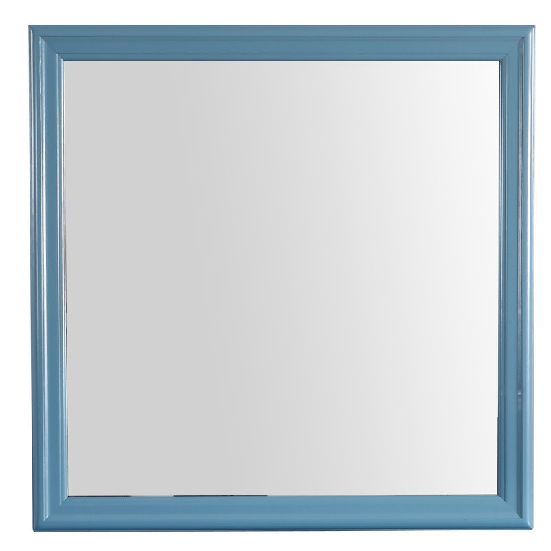 Wall Mirror, Teal