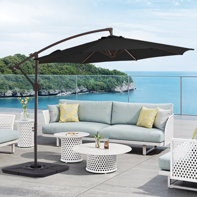 Cheryl-Ann 120'' Round Cantilever Umbrella