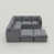 Polyester gris