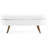 White Linen Storage Bench With Robust Rubber Wood Support Oval Strong Legs For Decor-1500197074