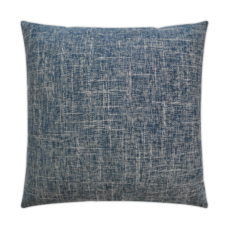 Mixology Throw Pillow, Indigo, Square 20"