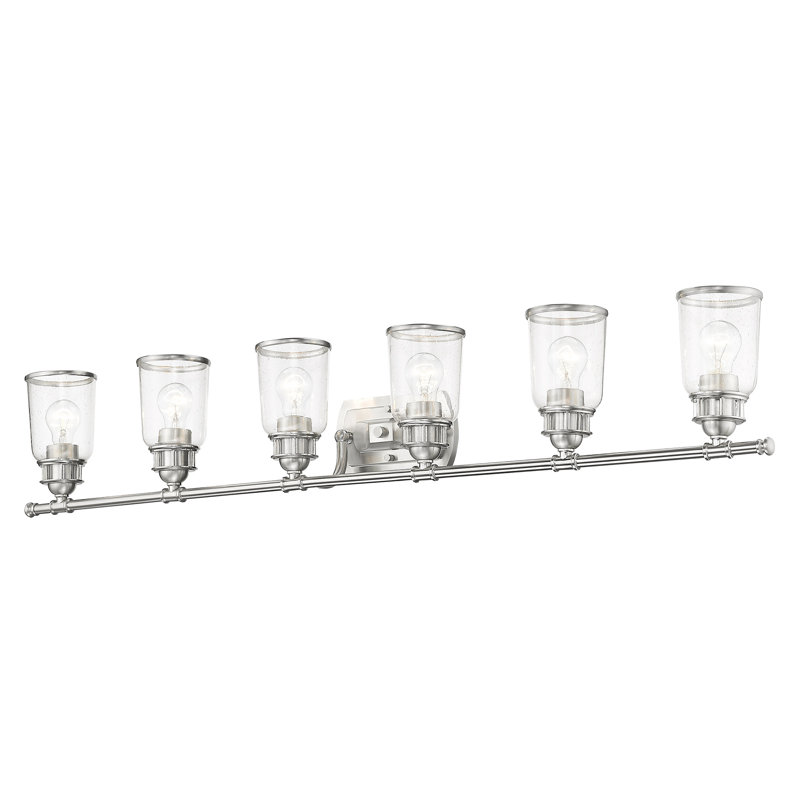 Derrick 6 - Light Dimmable Vanity Light, Brushed Nickel