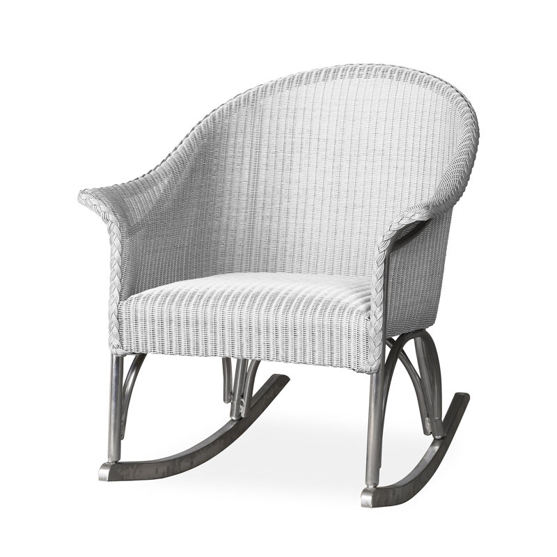 All Seasons Outdoor Rocker Chair, White
