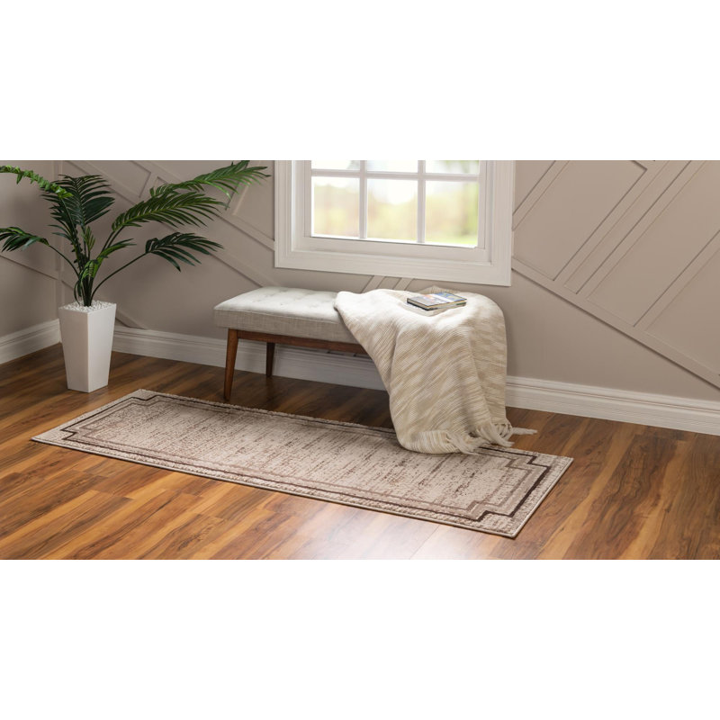 Tapis brun Alfano, Tapis de couloir 2 pi x 12 pi