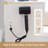 Leoba Makeup Vanity Set with Lighted Mirror & Power Oulets