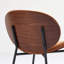 Chaise longue simple en tissu Mid-Century-982427988