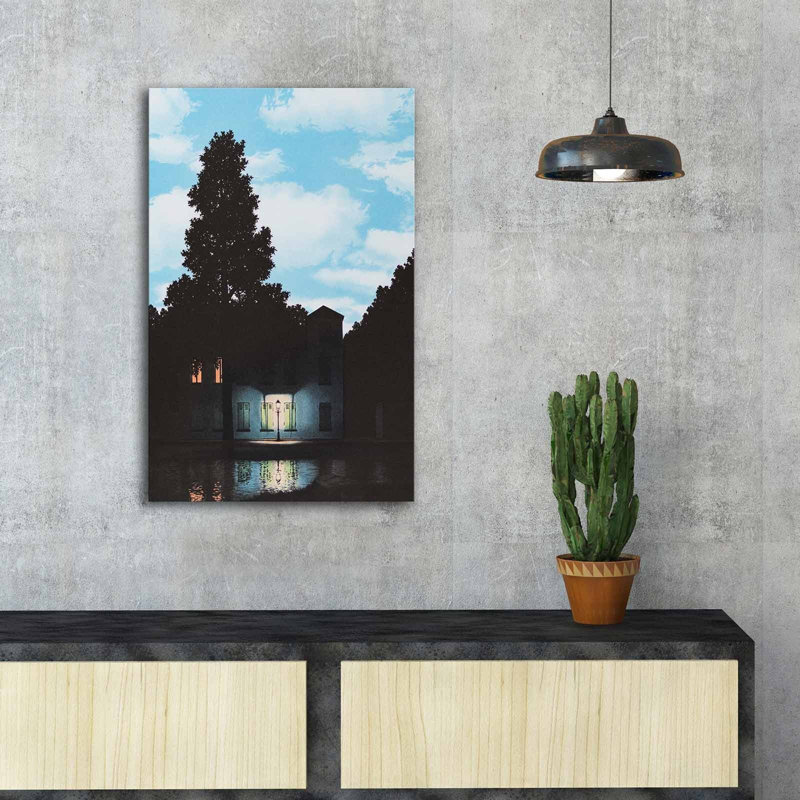 By René Magritte Wrapped Canvas Photograph Print
