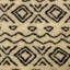 Geometric Fleece Pet Bed-88674239