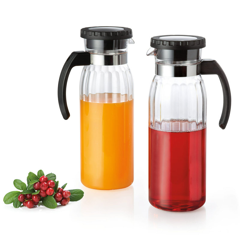 Pots à décanter en plastique avec couvercle GET BW-1025-PC-CL, 8 oz, transparent (ensemble de 12)