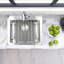 Pro Series 25" L x 22" W Drop-in Kitchen Sink with Accessories