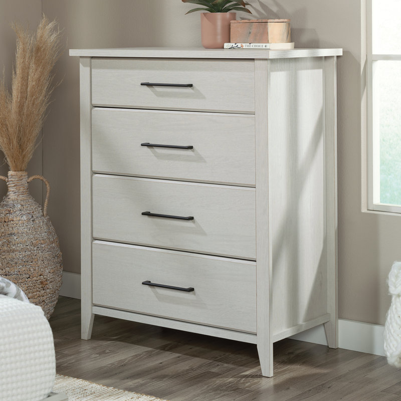 Commode 4 tiroirs l 33,66 po Bradbury, Chêne glacier