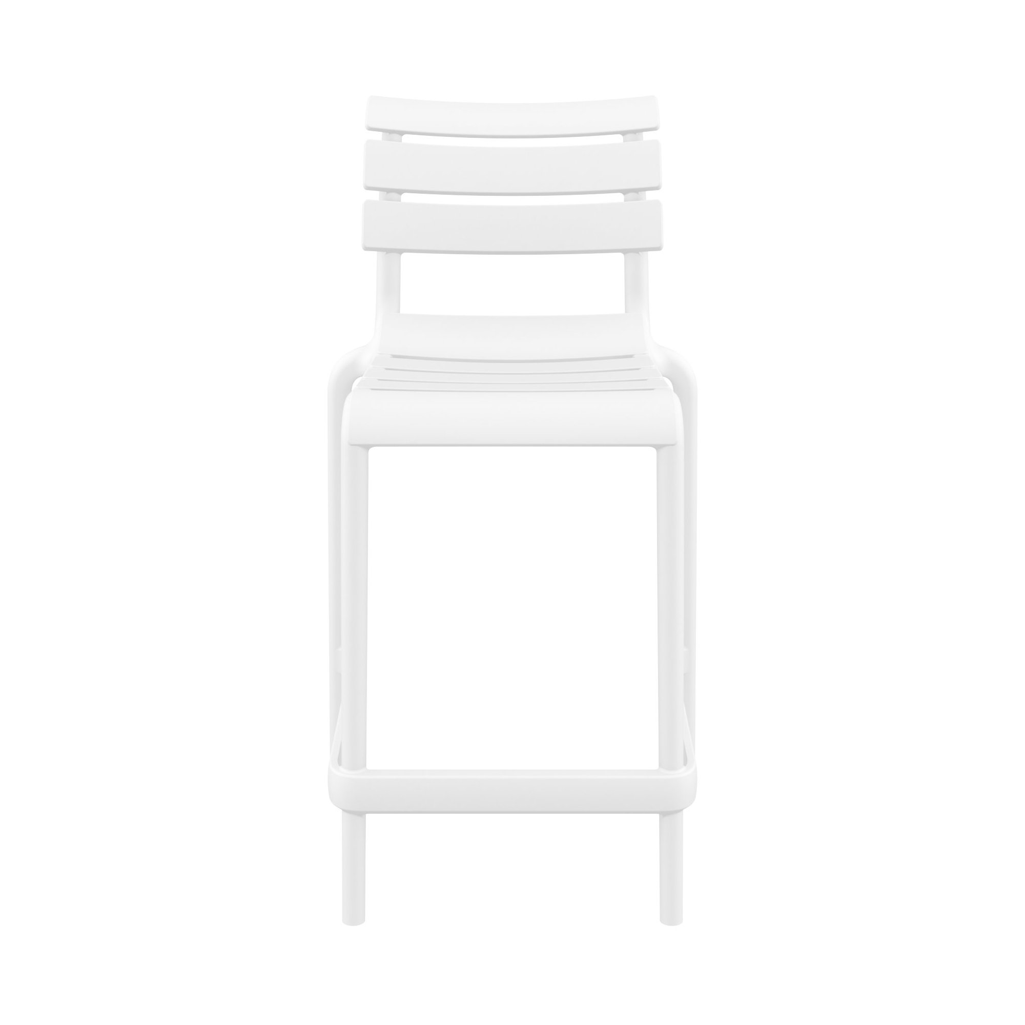 Helen Counter Height Stool, 25.60", White