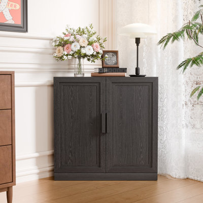 Armoire de rangement d'angle, tablette de coin empilable pour le salon, la chambre à coucher, la cuisine, placage de bois massif (options de 31 po / 36 po)