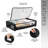 Set of 2 Under-Bed Rolling Storage Container with Transparent Cover, Versatile Space-Saving Design, and Smooth-Glide Multi-Directional Wheels – Ideal for Organizing Clothes, Shoes, and More