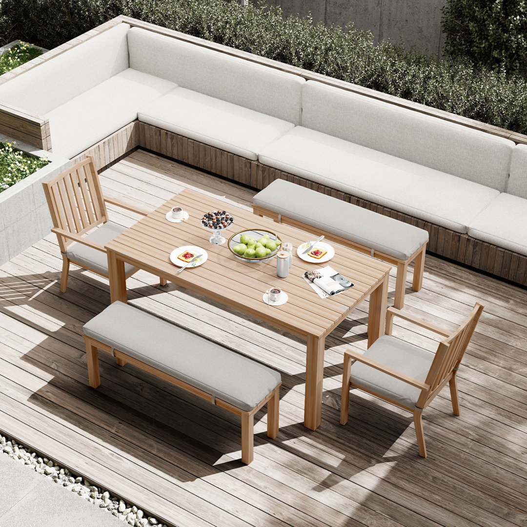 Deidre 5 Pieces Patio Dining Sets Wildon Home® 