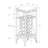 Arveda Home Bar, Wine Rack, Metal, Transitional-577945762