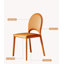 Chaise de salle à manger moderne et simple en cuir-998362975