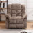 2 - Piece Modern and Soft Manual Reclining Living Room Set-94583627