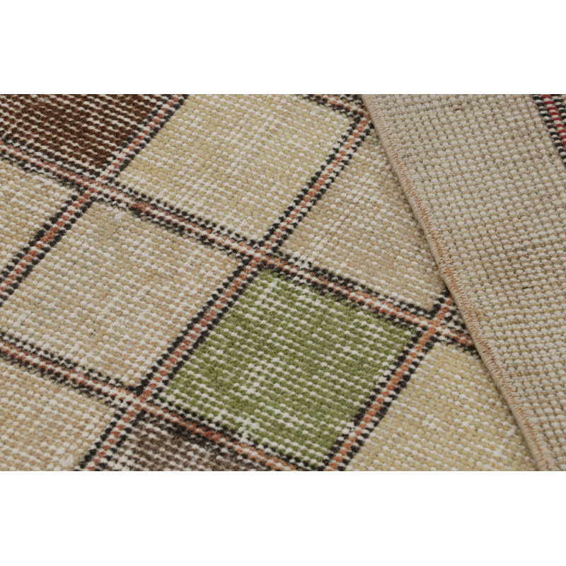 One-of-a-Kind 4'3"x7'6" Hand Knotted Area Rug