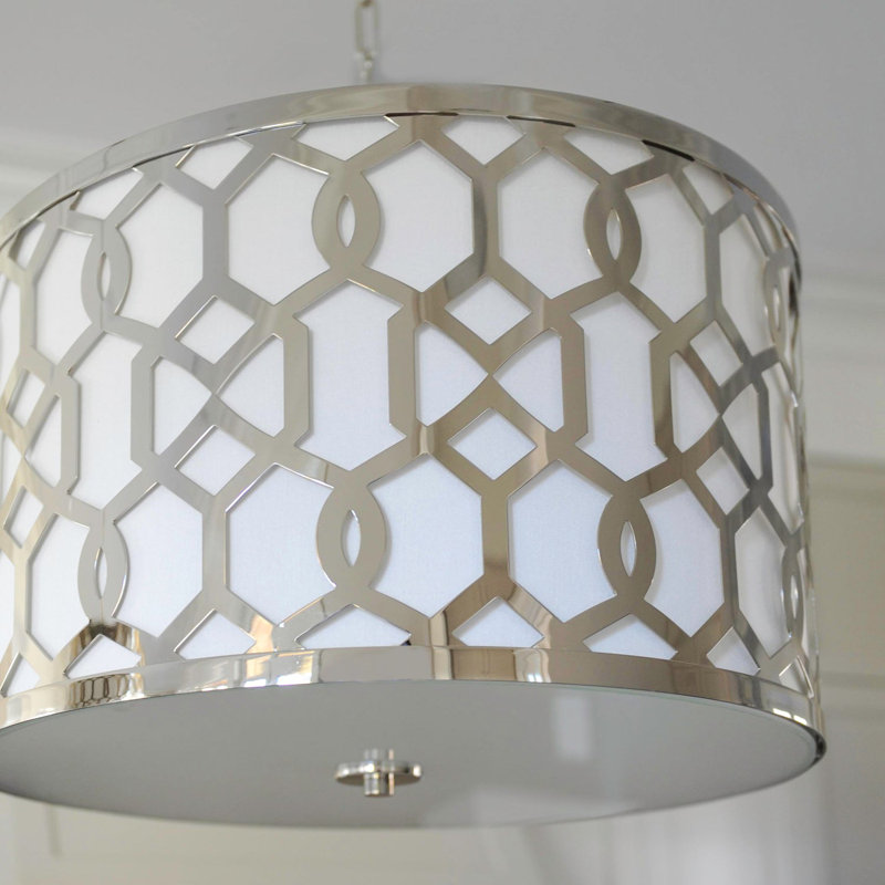 Jennings 5 - Light Chandelier, Nickel, 24.25" 5-Light