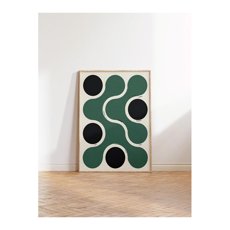 Peinture décorative encadrée