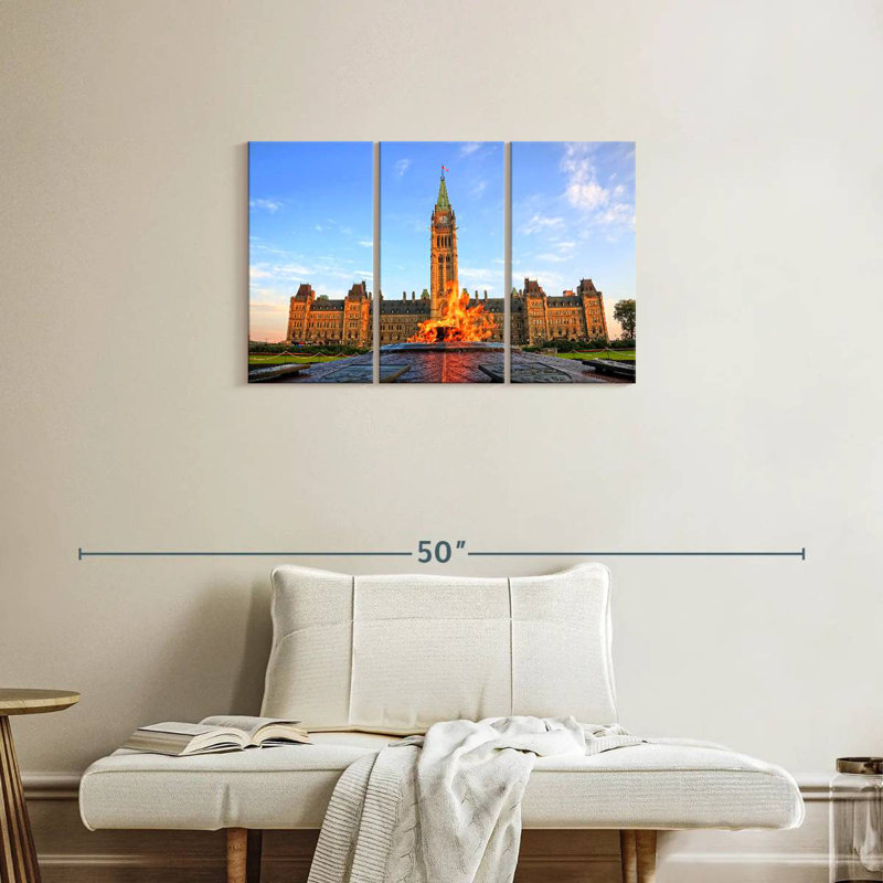 Centennial Flame, 20" H x 33" W