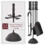 Henrietta Iron Fireplace Tool Set