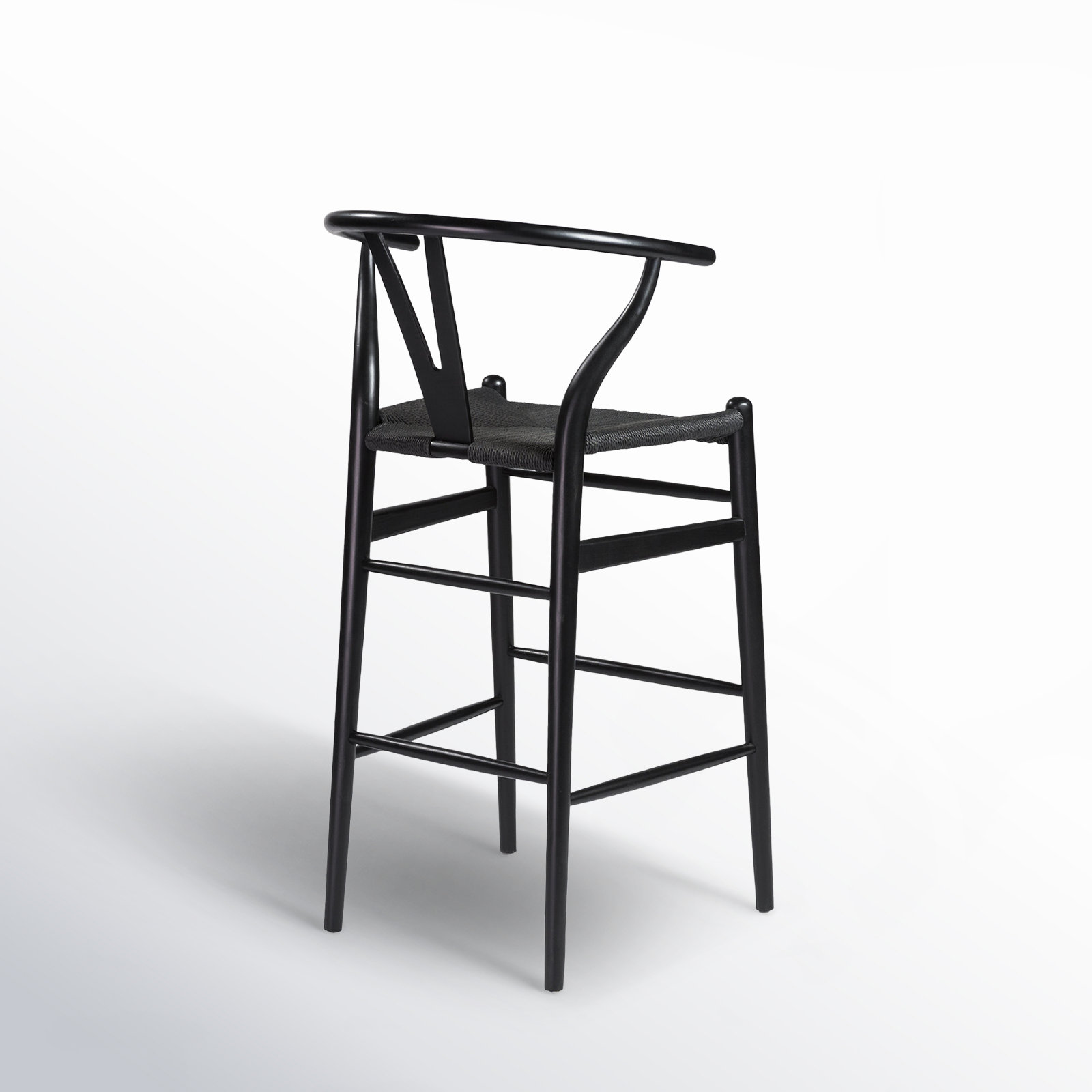 Fairbanks " Bar Stool, Black, Black, Bar Stool (30.1" Seat Height)