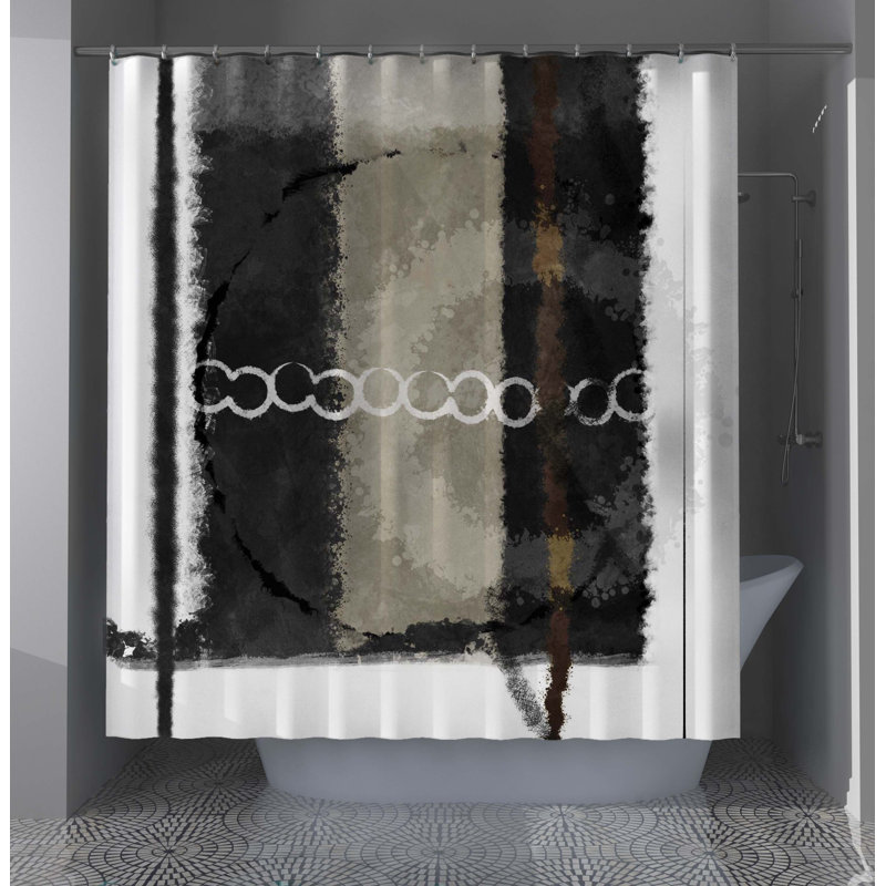 Abstract Shower Curtain
