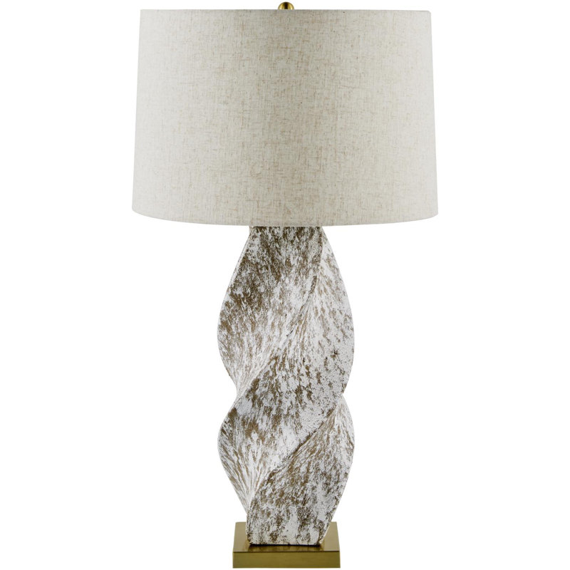 Lampe de table Kaiulani, Brun / or