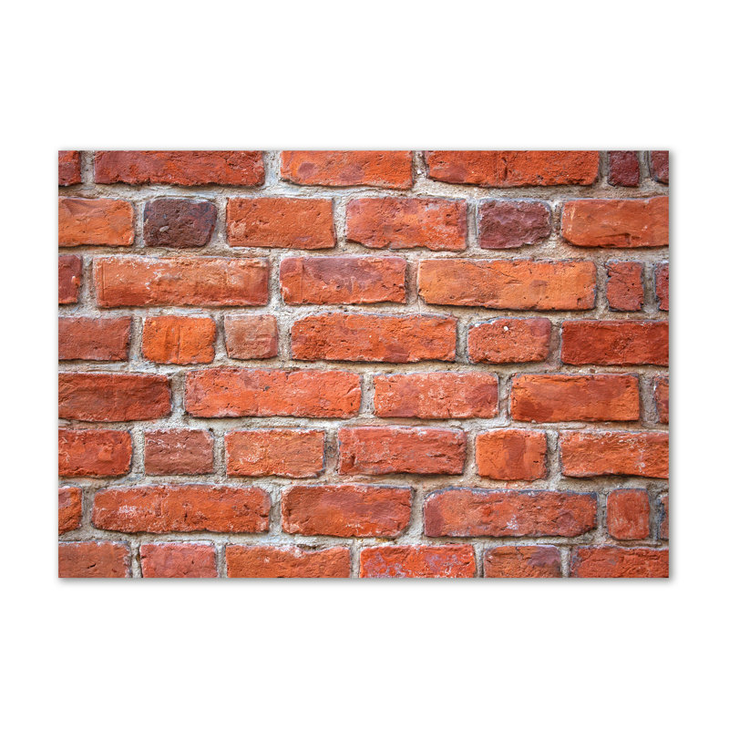 Brick Wall - Wrapped Canvas Print
