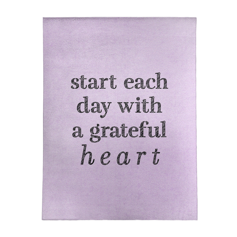 Quotes Chenille Indoor Rug, Rectangle 9' x 12'