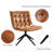 Paynesville Tufted Vegan Leather Swivel Accent Chair-1661340527