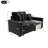 Modern Sofa Couch 63.2" Modular Sofa Upholstered Sofa Couch With Storage Armrest And Center Console For Living Room-124468422-124468416