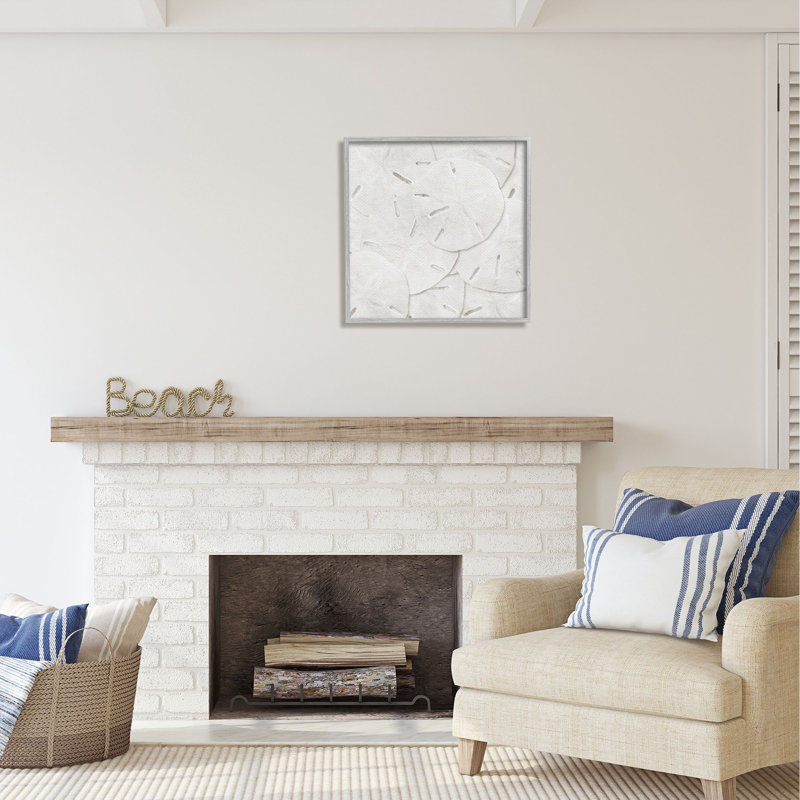 «Nautical Sand Dollars», art giclée par LSR Design Studio, H 24 po x l 24 po x P 1,5 po