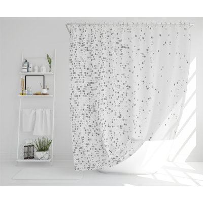 Dilnoza Polyester Shower Curtain Set