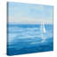 «Open Sail with Turquoise I», reproduction de peinture acrylique sur toile-31150442-31150396
